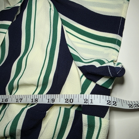 ModCloth Striped Wrap Dress Sz 2X - Picture 9 of 12